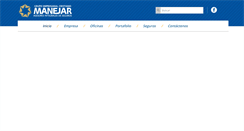 Desktop Screenshot of grupomanejar.com
